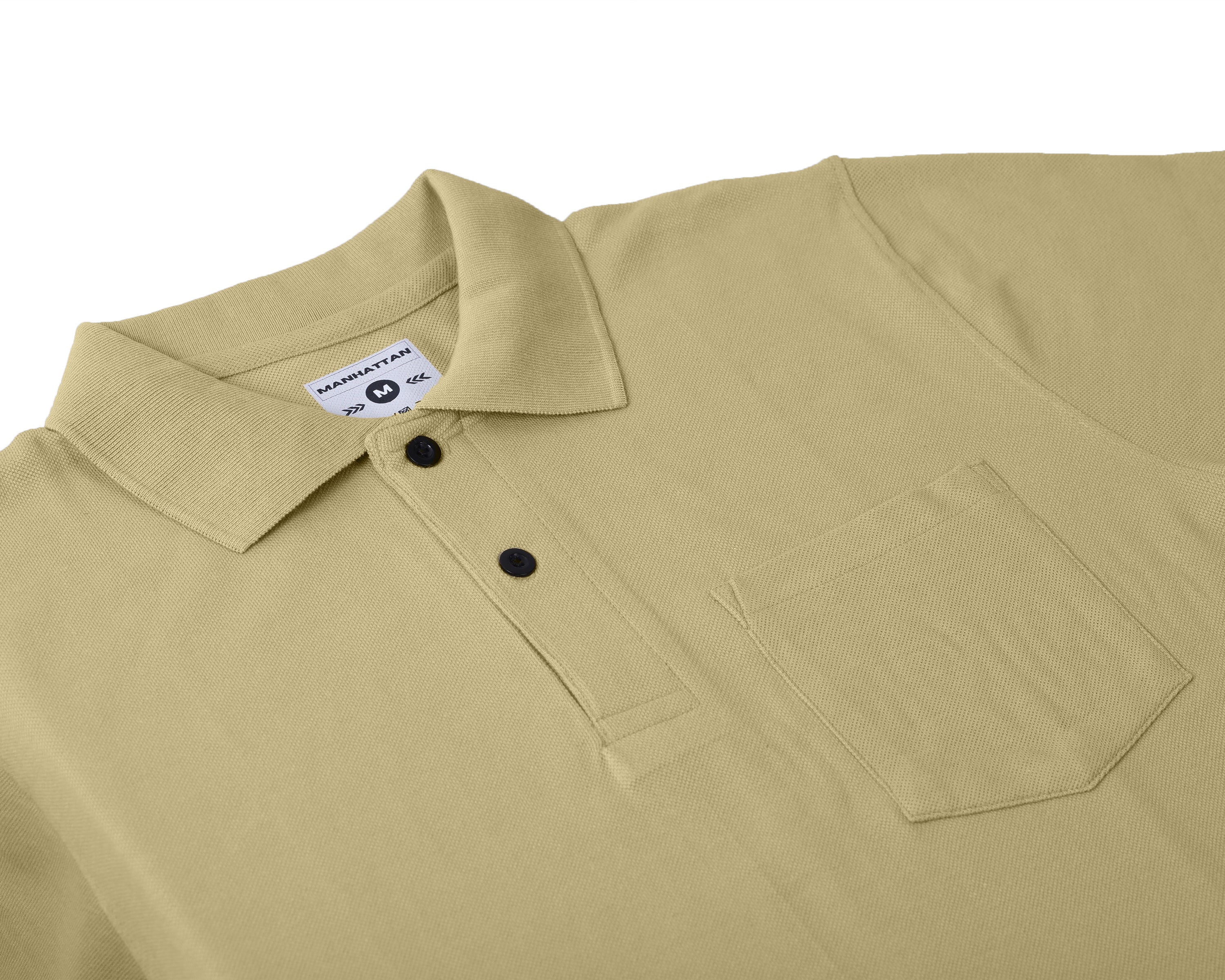 Pure Cotton Polo Pocket T shirts (Beach) - Image 2